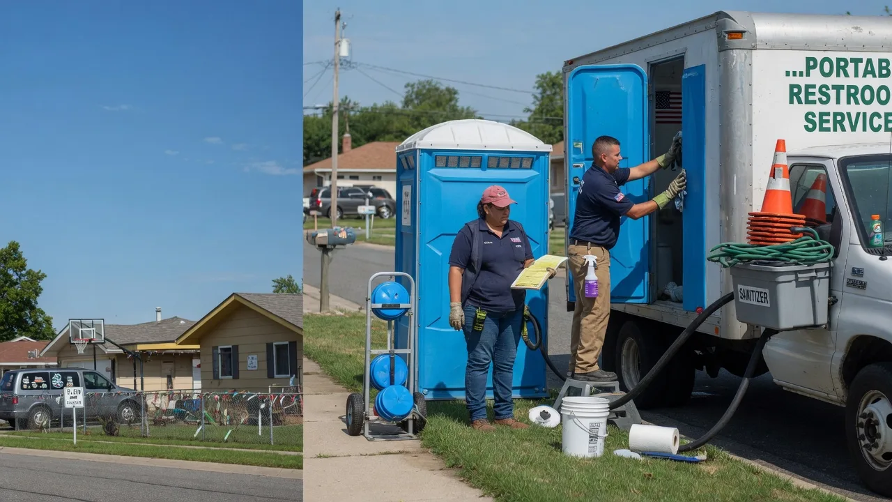 Portable Toilet Rental in Follansbee, WV near me